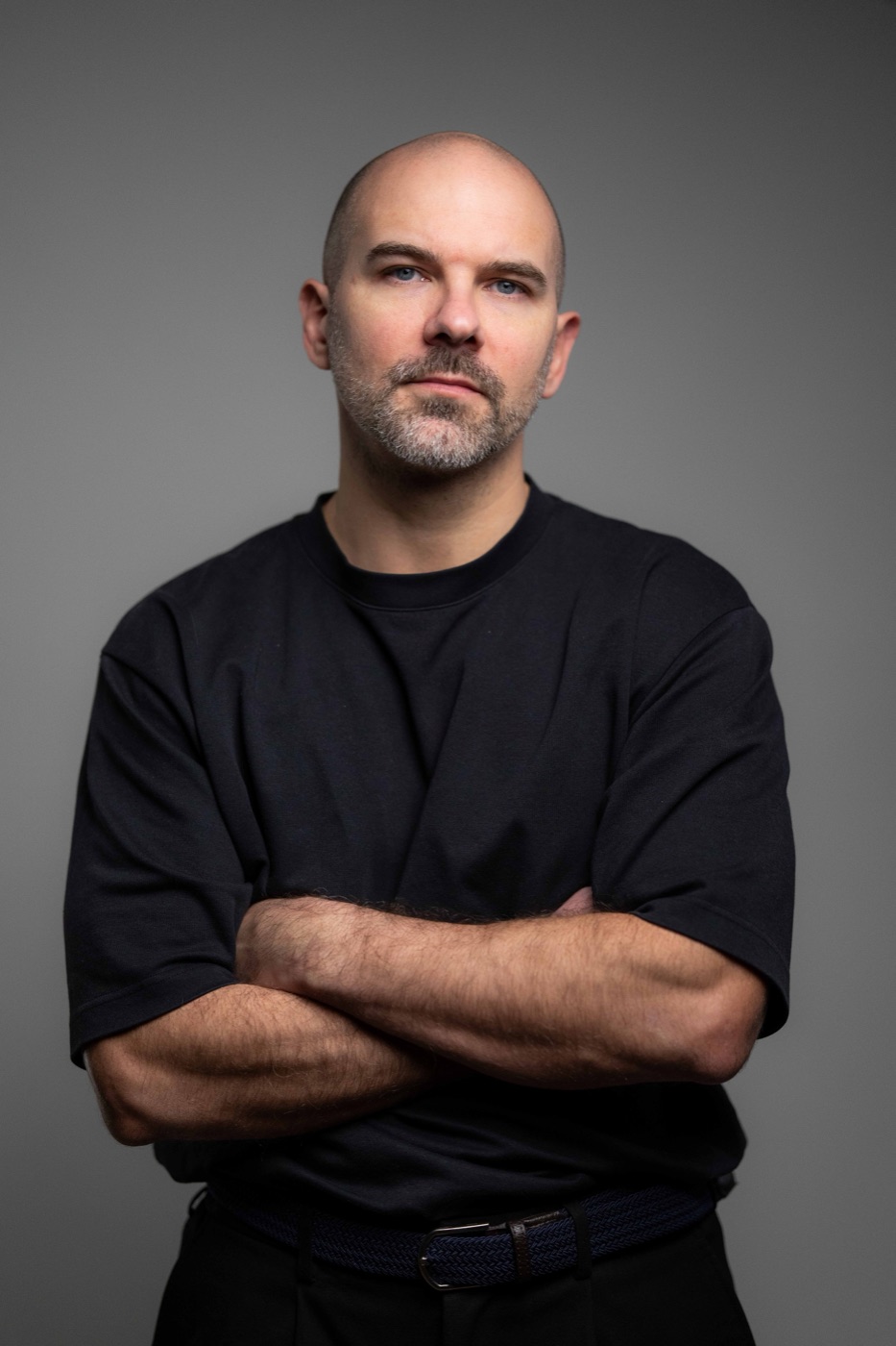 Mickaël Etrillard, bras croisés